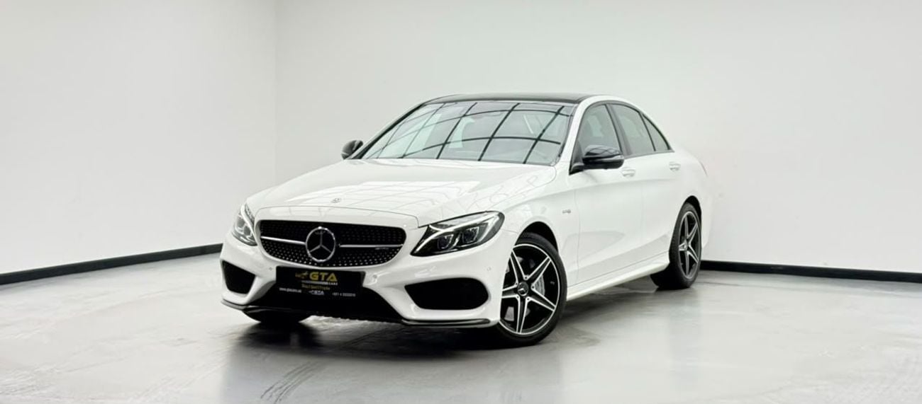مرسيدس بنز سي 43 ايه ام جي STANDARD مرسيدس C43 AMG 4Matic موديل 2018، سجل صيانة كامل، كاملة المواصفات، بحالة ممتازة، خليجية