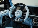 Mercedes Benz G63 AMG STANDARD WARRANTY | BABY BLUE LEATHER INTERIOR | FULL OPTION | CARBON PACKAGE