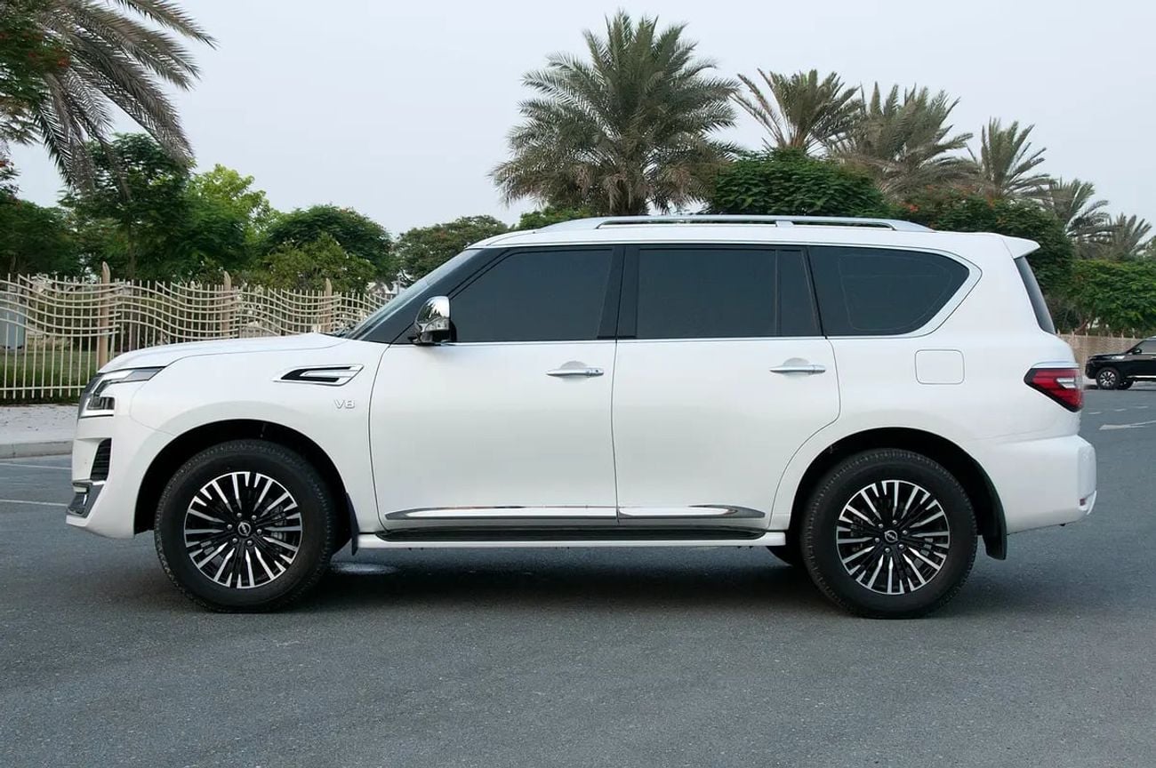 Nissan Patrol LE PLATINUM CITY | GCC Specs | Dealer Warranty And Service Contract