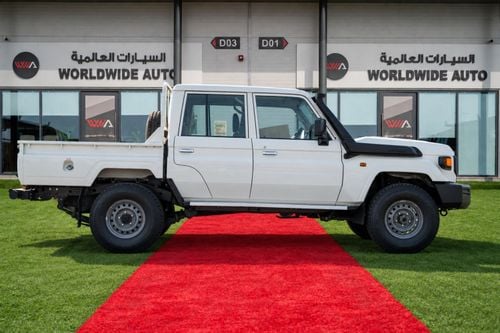 تويوتا لاند كروزر بيك أب 70 LC79 Double Cab 2.8L Turbo Diesel STD DL-E A/T 2026 MODEL GCC SPECS