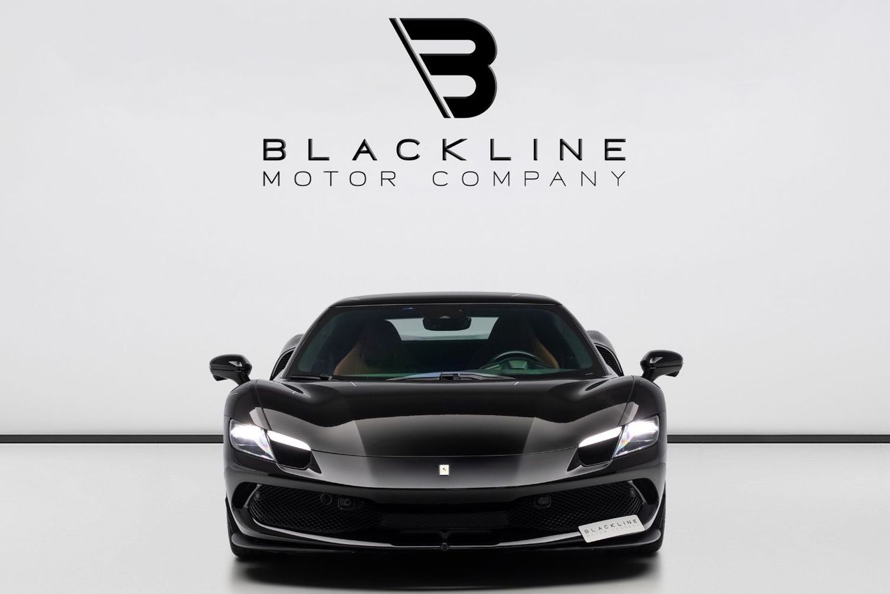 فيراري 296 GTB GTB BUY NOW, PAY 2027 | THE BLACKLINE STANDARD | Warranty, Ferrari Service Contract, Low KMs, GCC