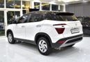 Hyundai Creta SMART EXCELLENT DEAL for our Hyundai Creta ( 2024 Model ) in White Color GCC Specs