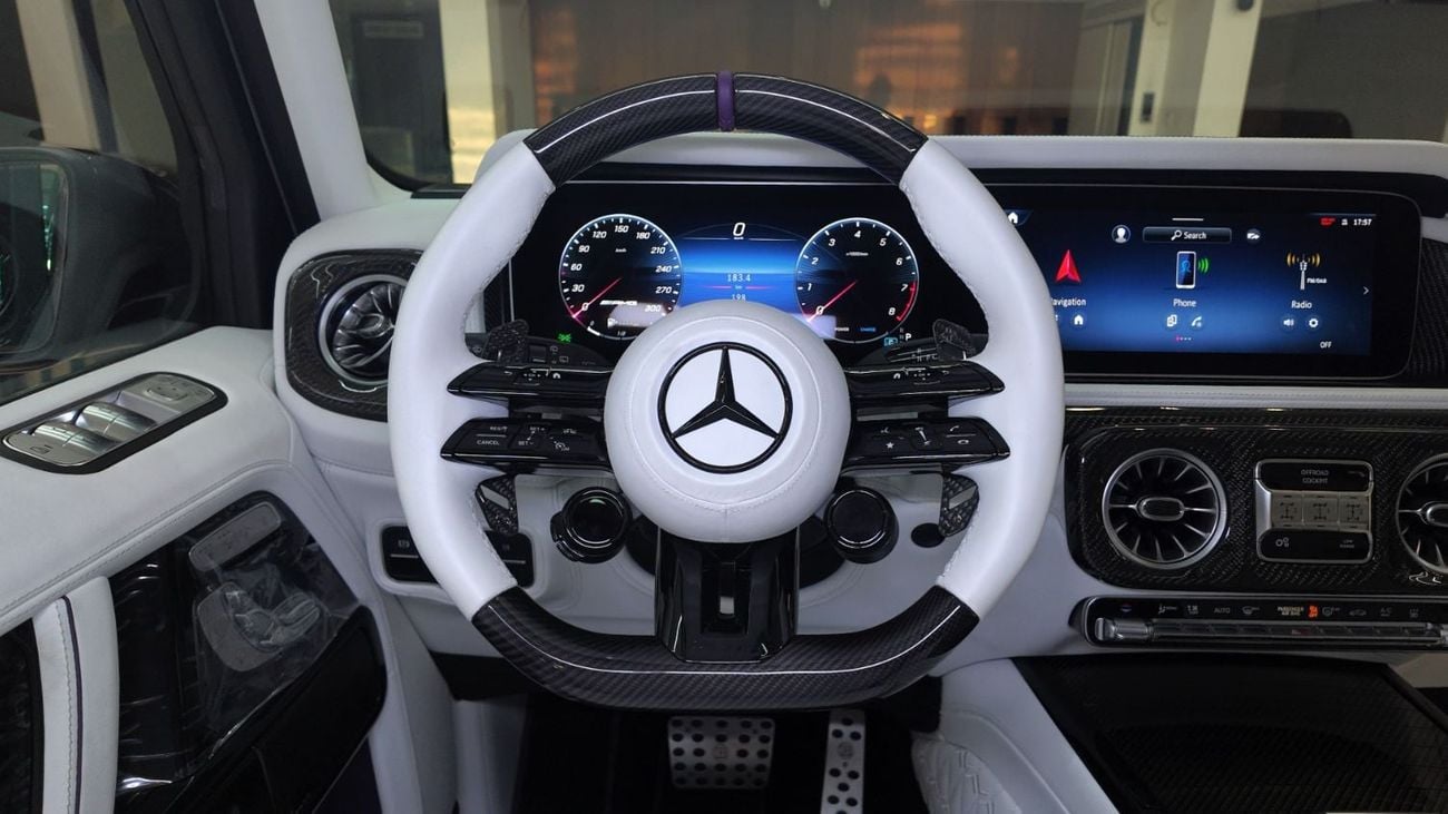 BRABUS 800 - Mercedes-AMG G 63 2025 Mercedes-AMG G 63 | 4.0L Twin-Turbo V8 | 800 HP | BRABUS Middle East Warranty