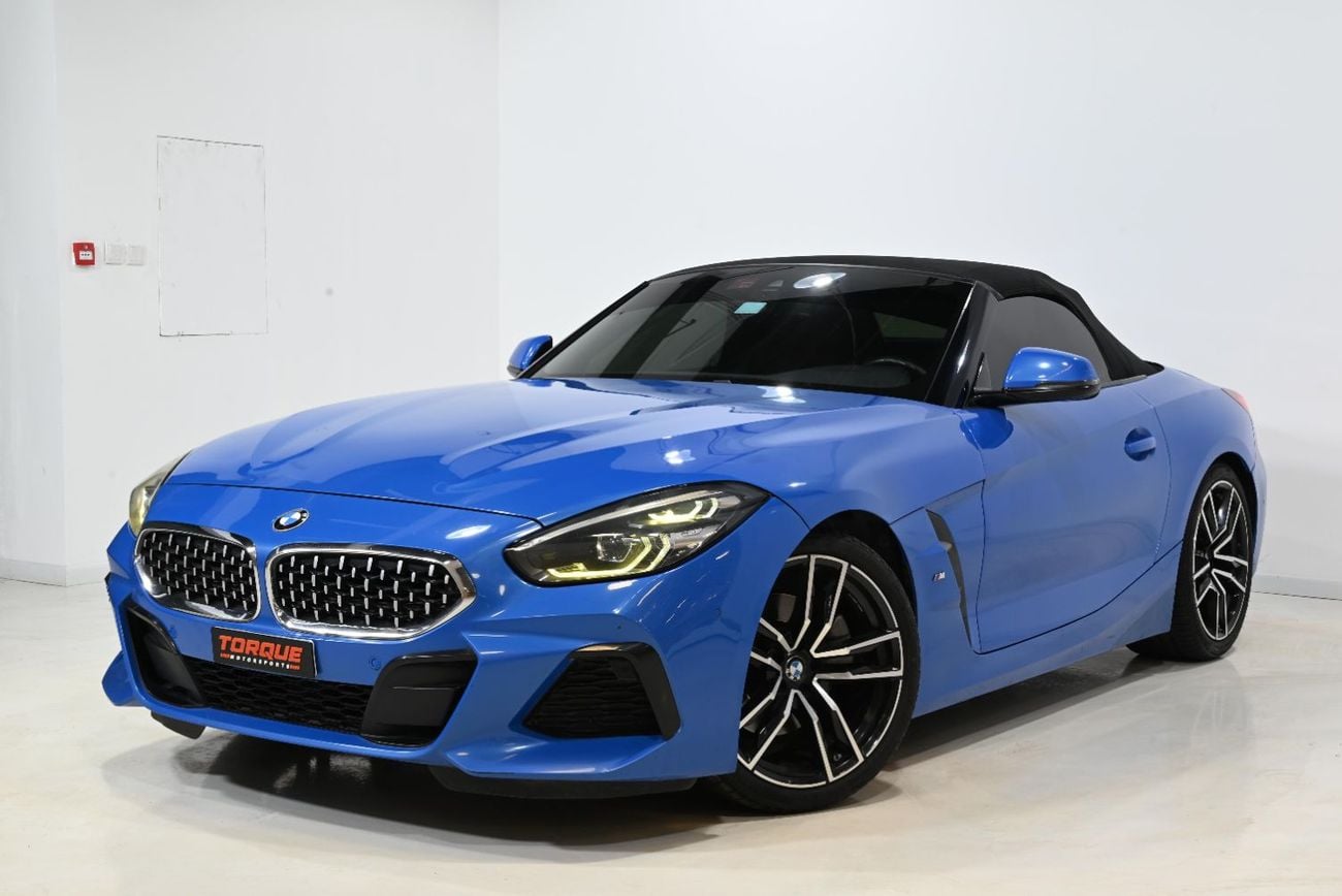 BMW Z4 sDrive 20i M SPORT 2021 BMW Z4 sDrive20i M-sport, 4/2027 Royal Swiss Warranty and Service Pack, GCC