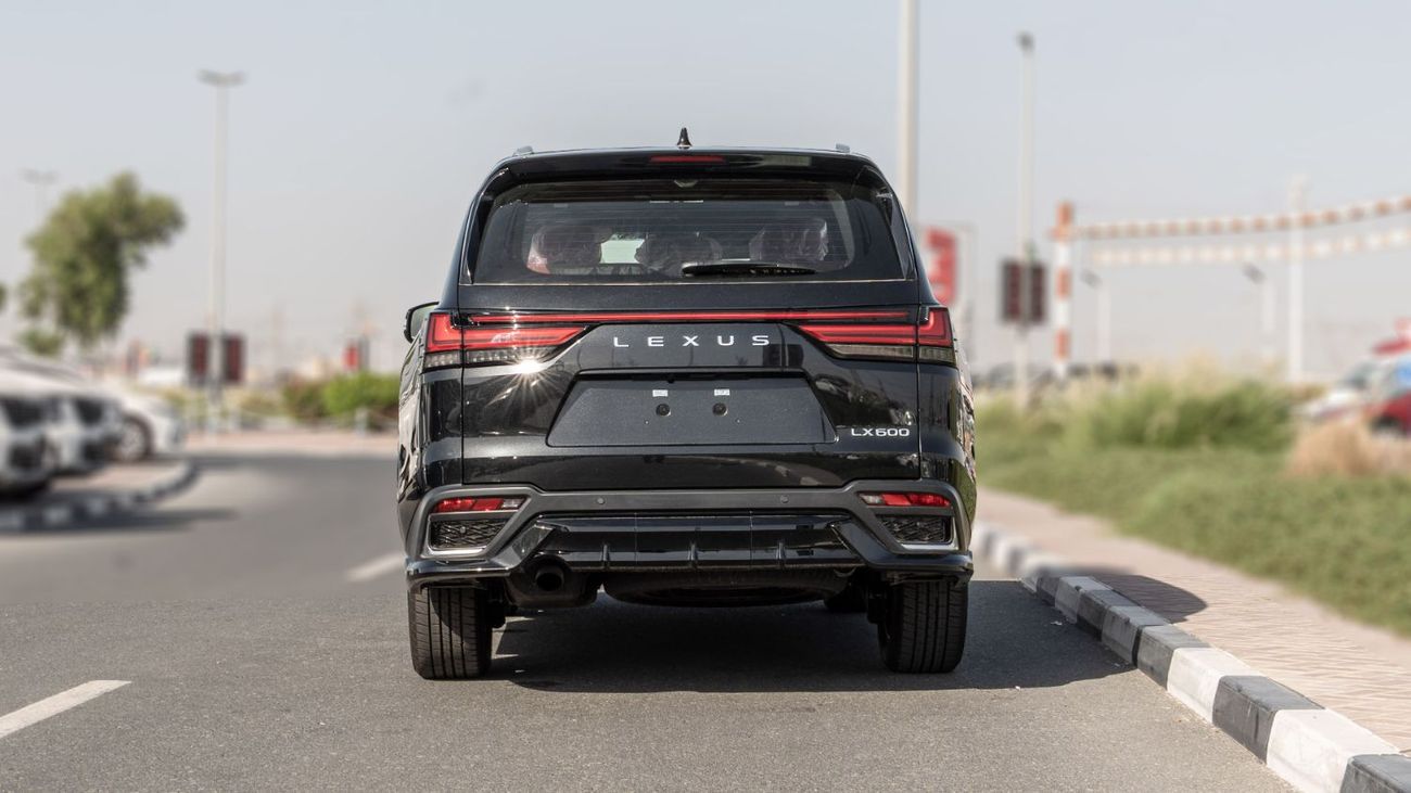 Lexus LX600 F-Sport 2026 Lexus LX600 F-Sport 3.5L Twin-Turbo AT Petrol (Black-Red)