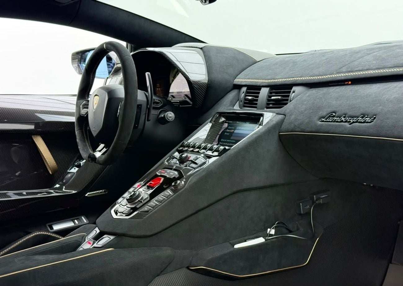 Lamborghini Aventador SVJ 2020 LAMBORGHINI AVENTADOR LP770-4 SVJ 63 EDITION, Warranty, Full LAMBORGHINI Service History, GCC.