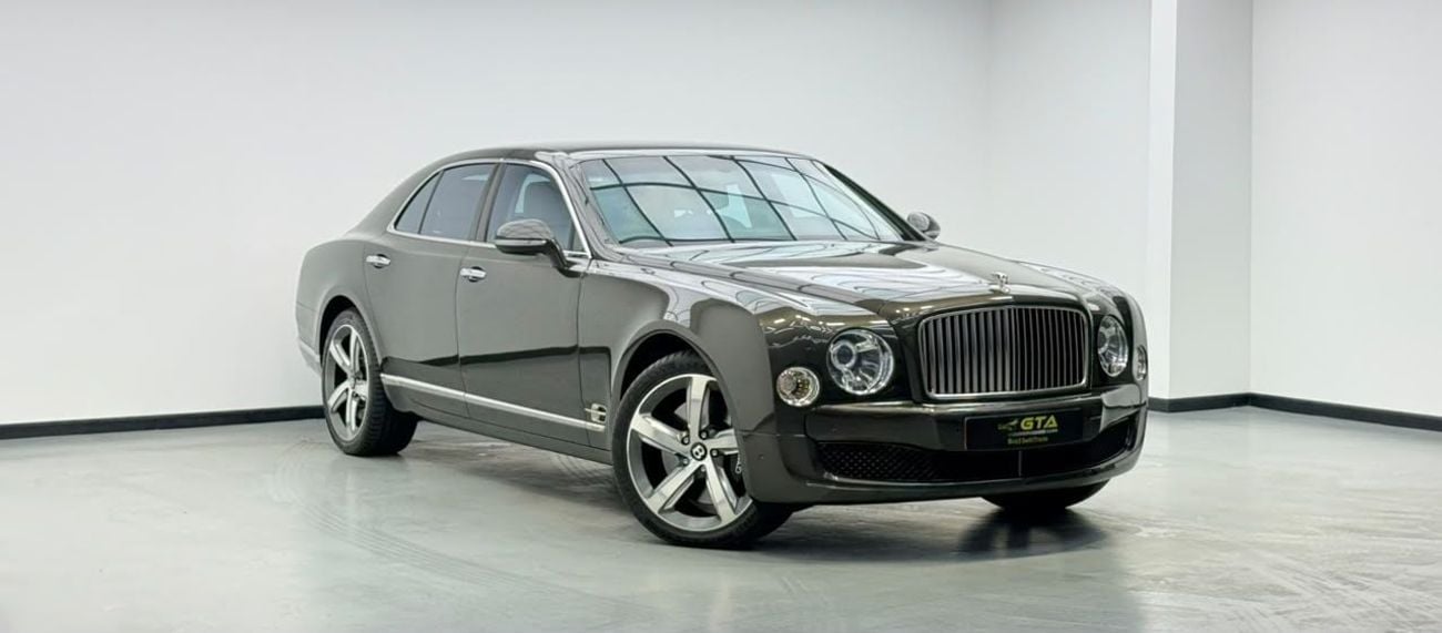 Bentley Mulsanne STANDARD 2016 Bentley Mulsanne Speed, Full Bentley Service History, GCC Specs