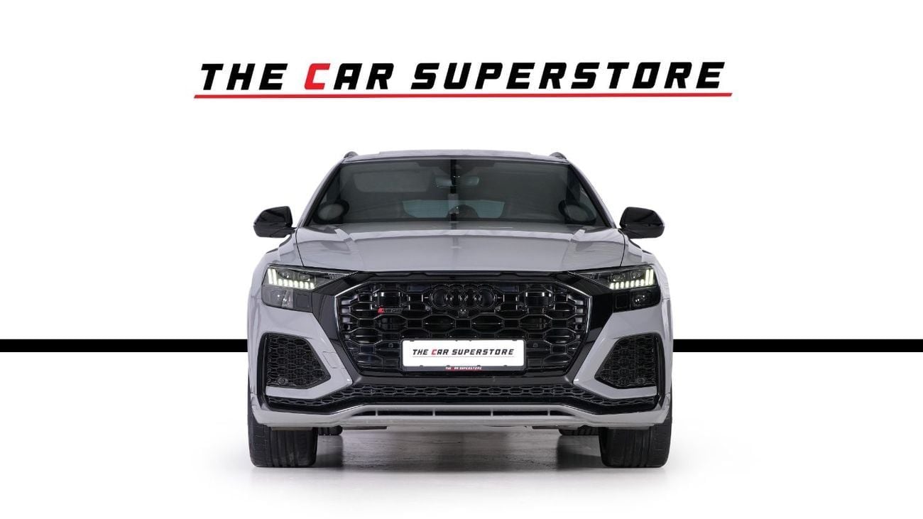 Audi RSQ8 STANDARD TFSI quattro 4.0L GCC-Nardo Grey-AKRAPOVIC Sports Exhaust System-Black Interior