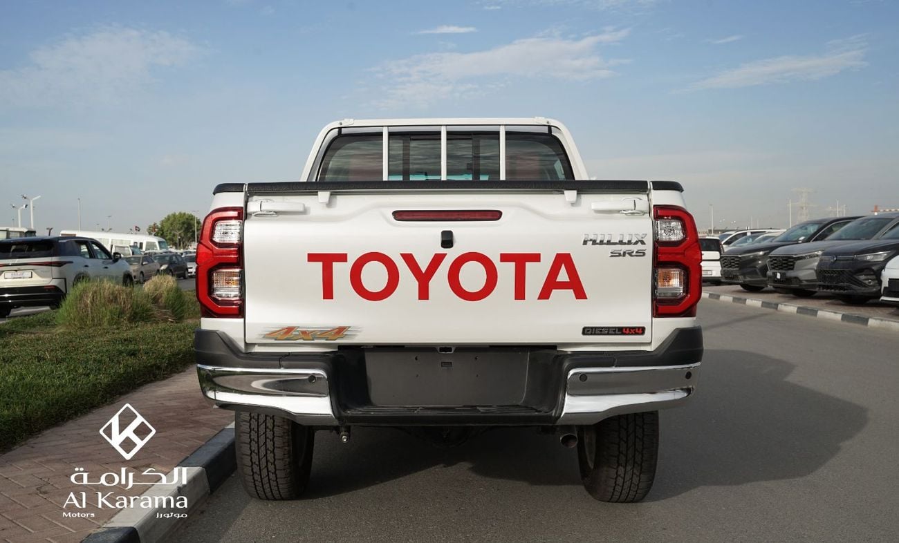 تويوتا هيلوكس GLX 2.4L | Automatic Transmission - Bed Liner - 4x4 - Rear Camera | GCC