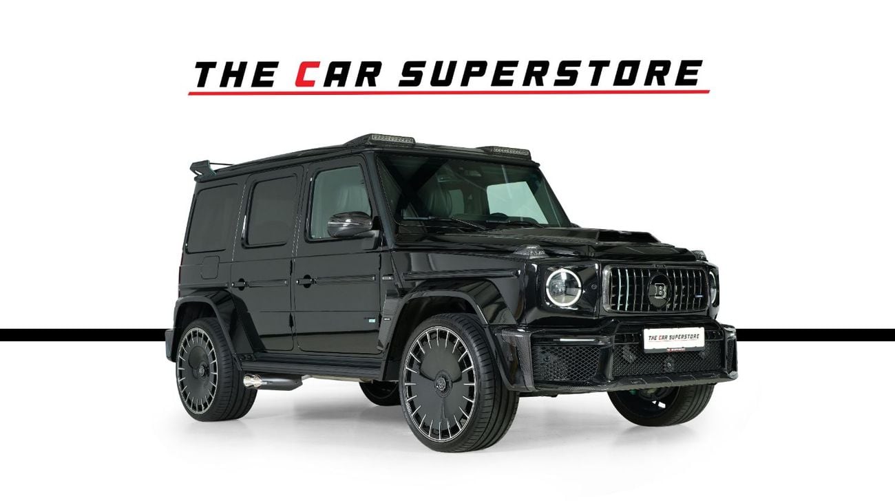 برابوس 800 - مرسيدس-AMG G 63 Brand New-BRABUS Authentication Certificate-Full Carbon Fiber Package