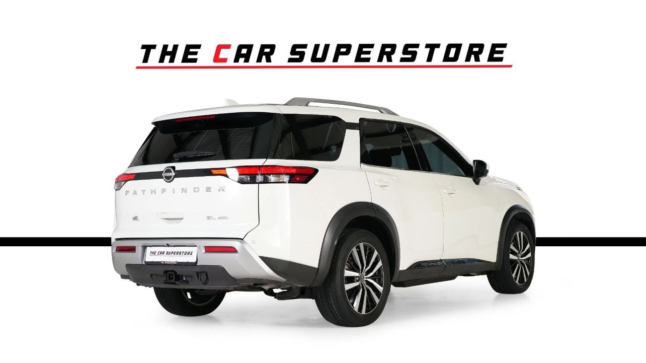 Nissan Pathfinder SL 4WD-GCC-7 Seats-AW Rostamani Warrant Until 2029-Service Contract Until 2028