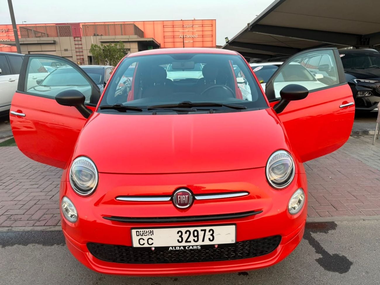 Fiat 500 DOLCEVITA A small, stylish, and economical car