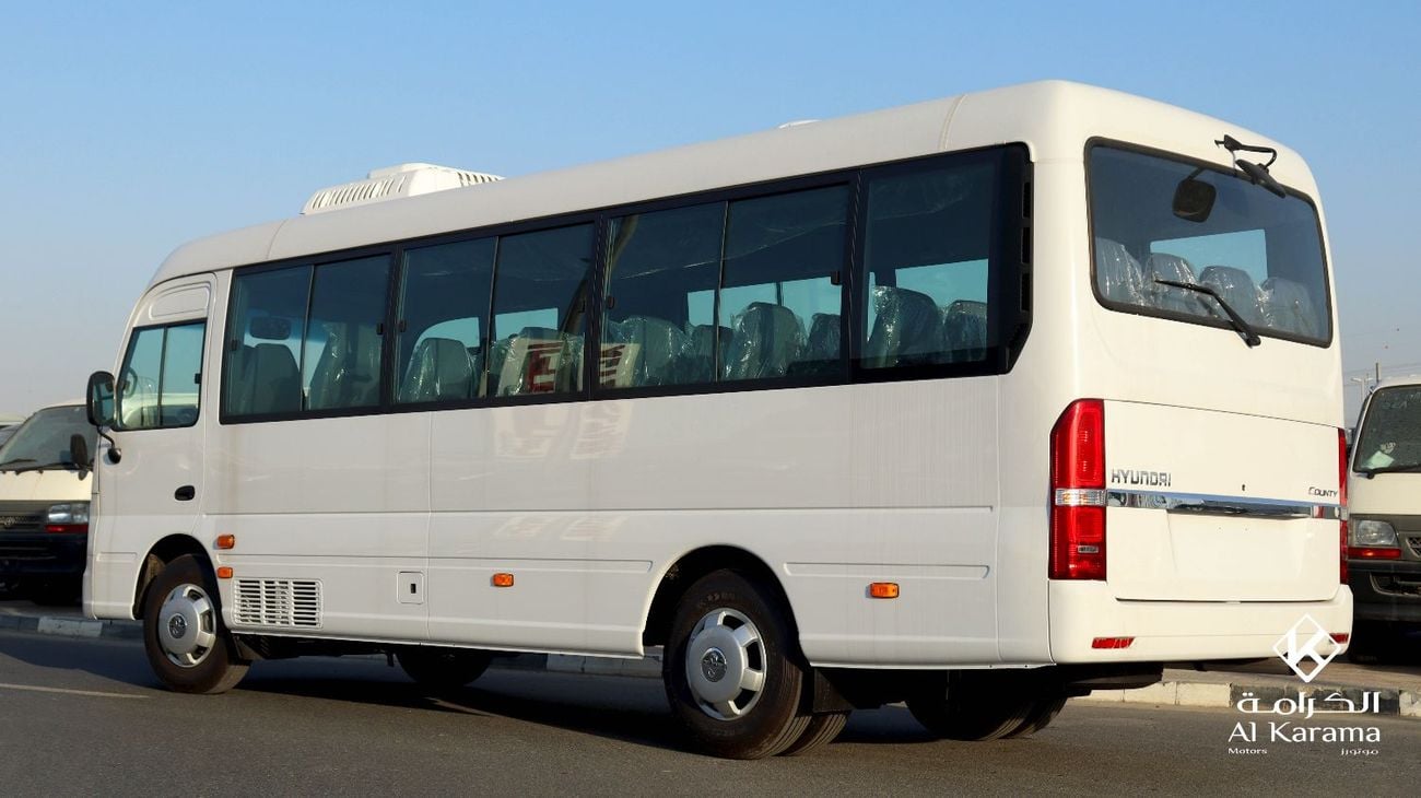 Hyundai County 3.9L BUS 3.9L Diesel Engine with Manual Transmission | 29 Seats | POWER SLIDING DOOR | AC/Heater | AM/FM