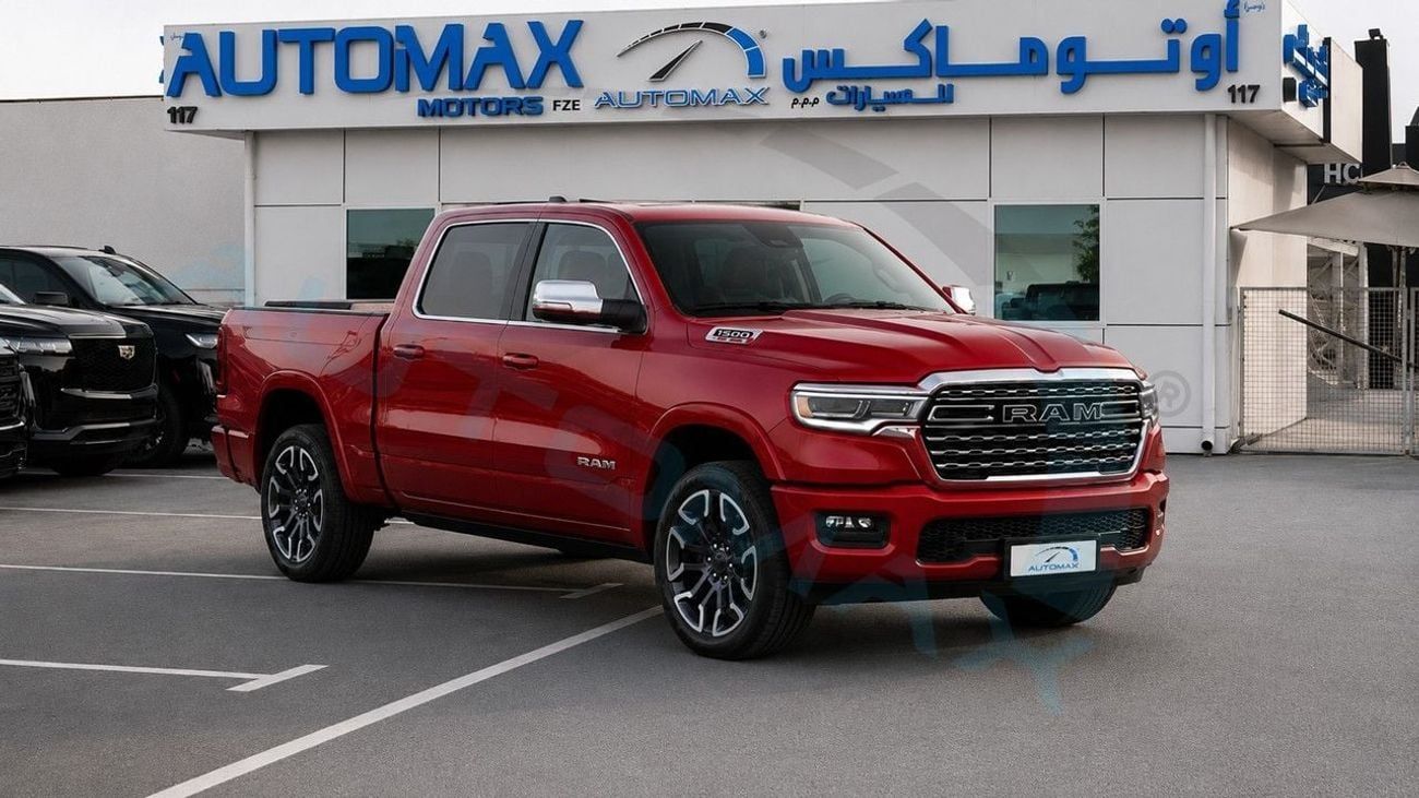RAM 1500 Limited Longhorn Crew Cab Hurricane (For Export , НА ЭКСПОРТ) PY 26/26 Crew Cab Hurricane H.O 3.0TT GCC Без пробега