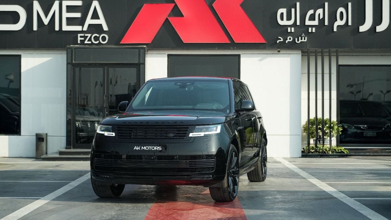 لاند روفر رينج روفر SV LWB P615 إصدار أسود - أسود - إصدار 2026 للتصدير فقط