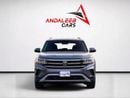 Volkswagen Teramont TRENDLINE 920 P.M | 0% DOWN | VW COMFORTLINE | 7-SEATER | V6 AWD | GCC