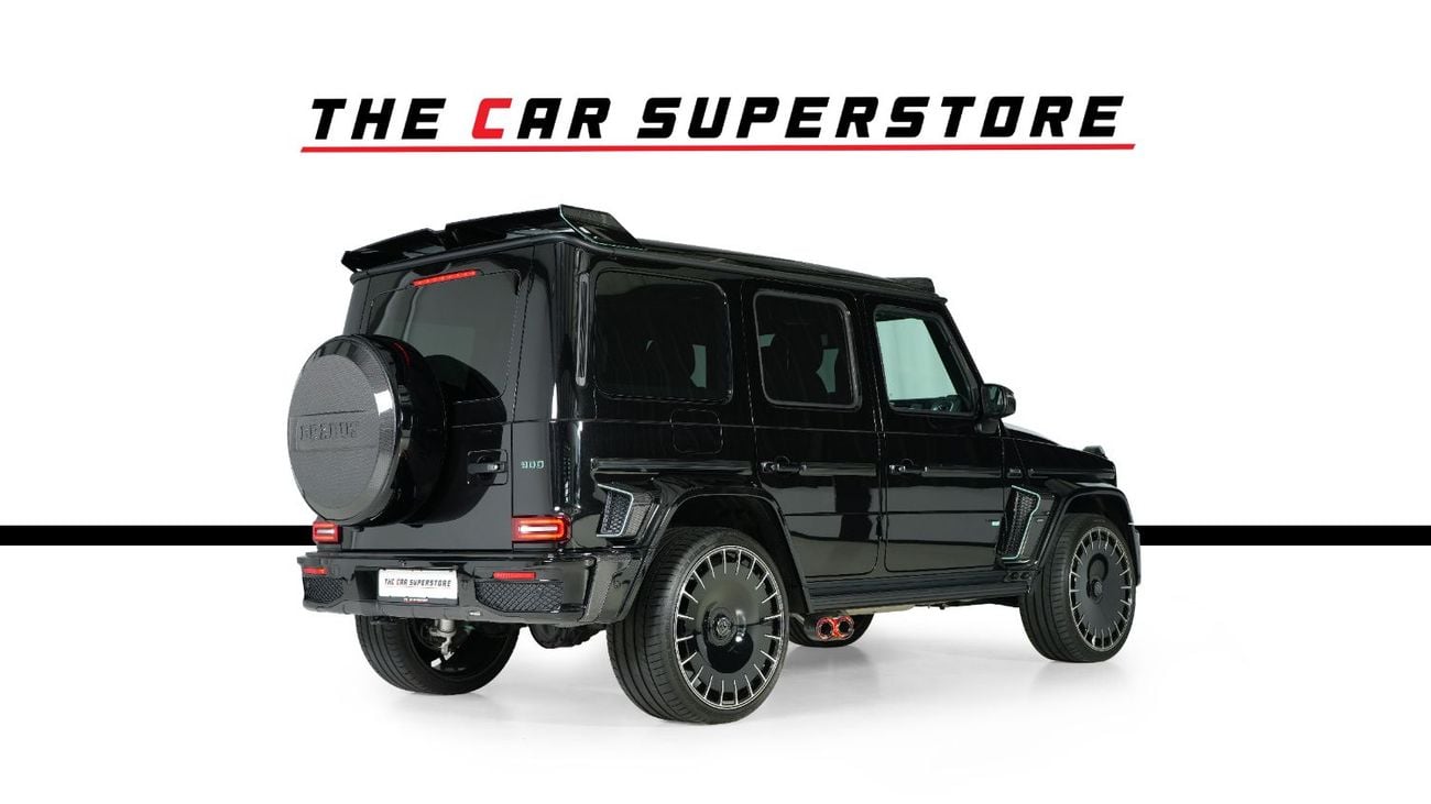 برابوس 800 - مرسيدس-AMG G 63 Brand New-BRABUS Authentication Certificate-Full Carbon Fiber Package