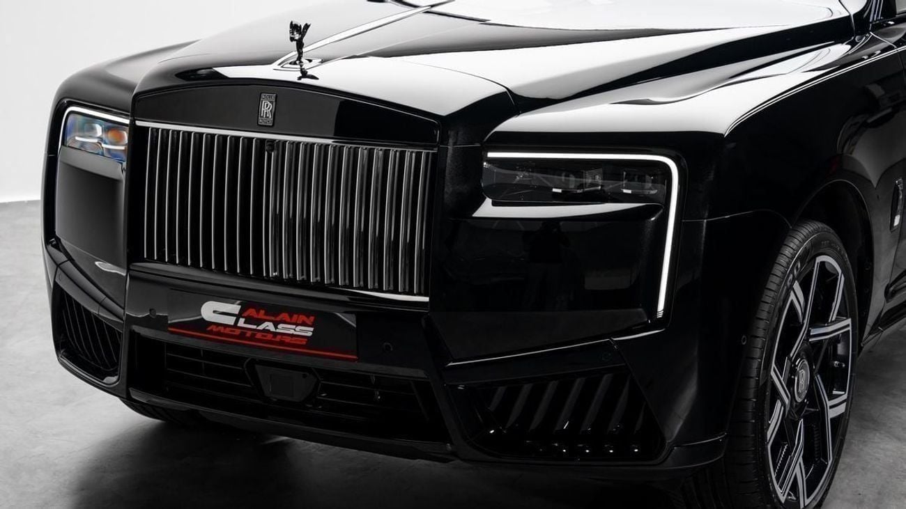 Rolls Royce Cullinan BLACK BADGE - 2026 - GCC - Under Warranty and Service Contract