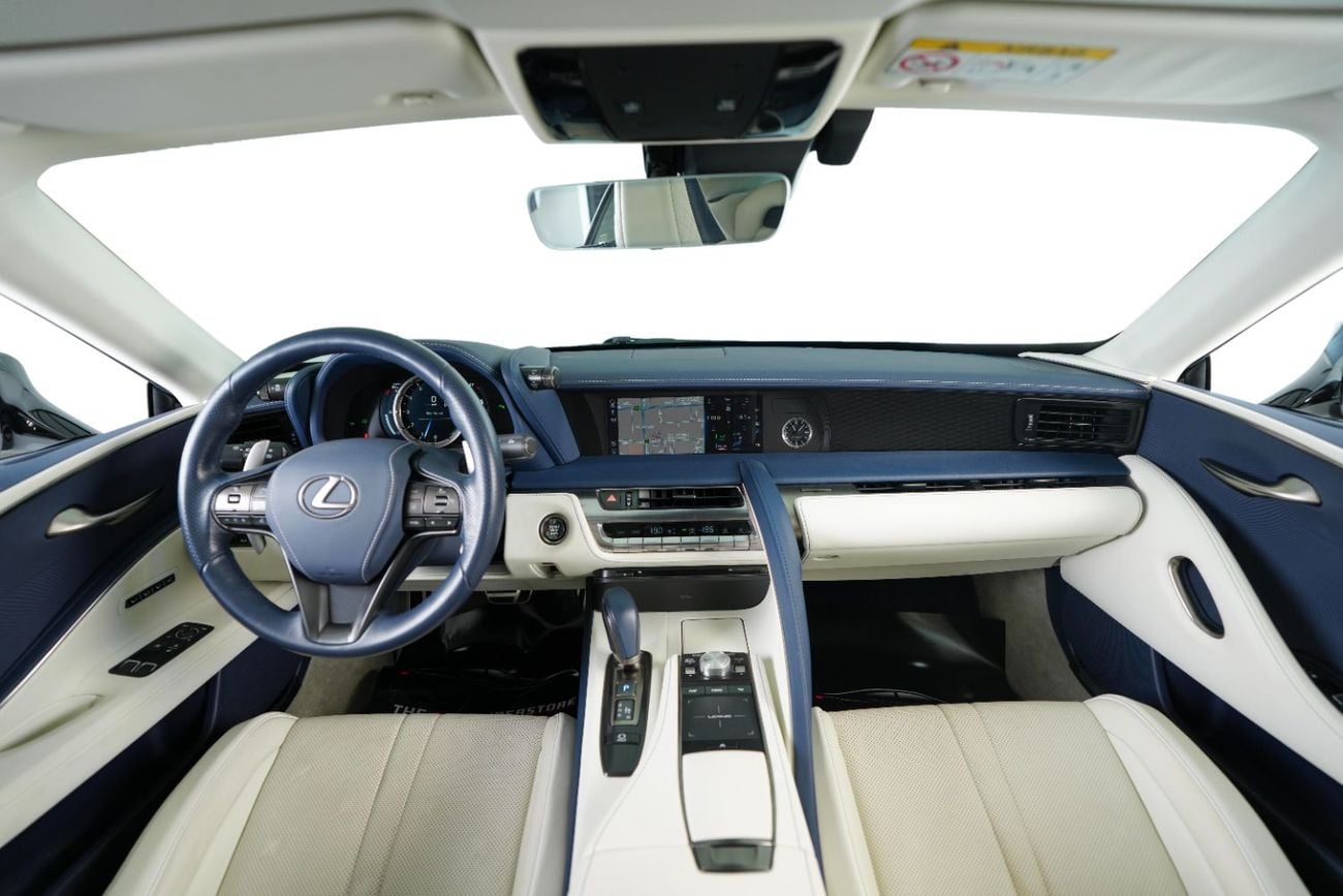 Lexus LC500 TITANIUM Convertible-GCC-Collectors Car-Mint Condition-Naturally Aspirated V8