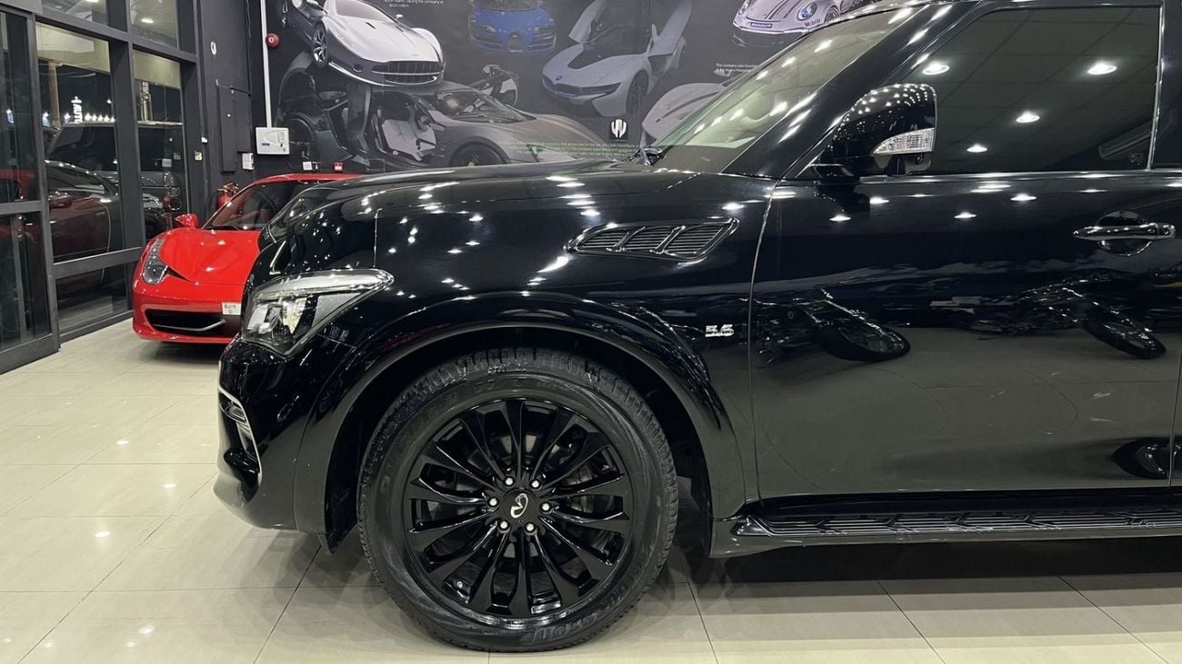 Infiniti QX80 LUXURY Infiniti QX80 2015 VERY LOW MILAGE GCC FULL DEALER SERVICE HISTORY