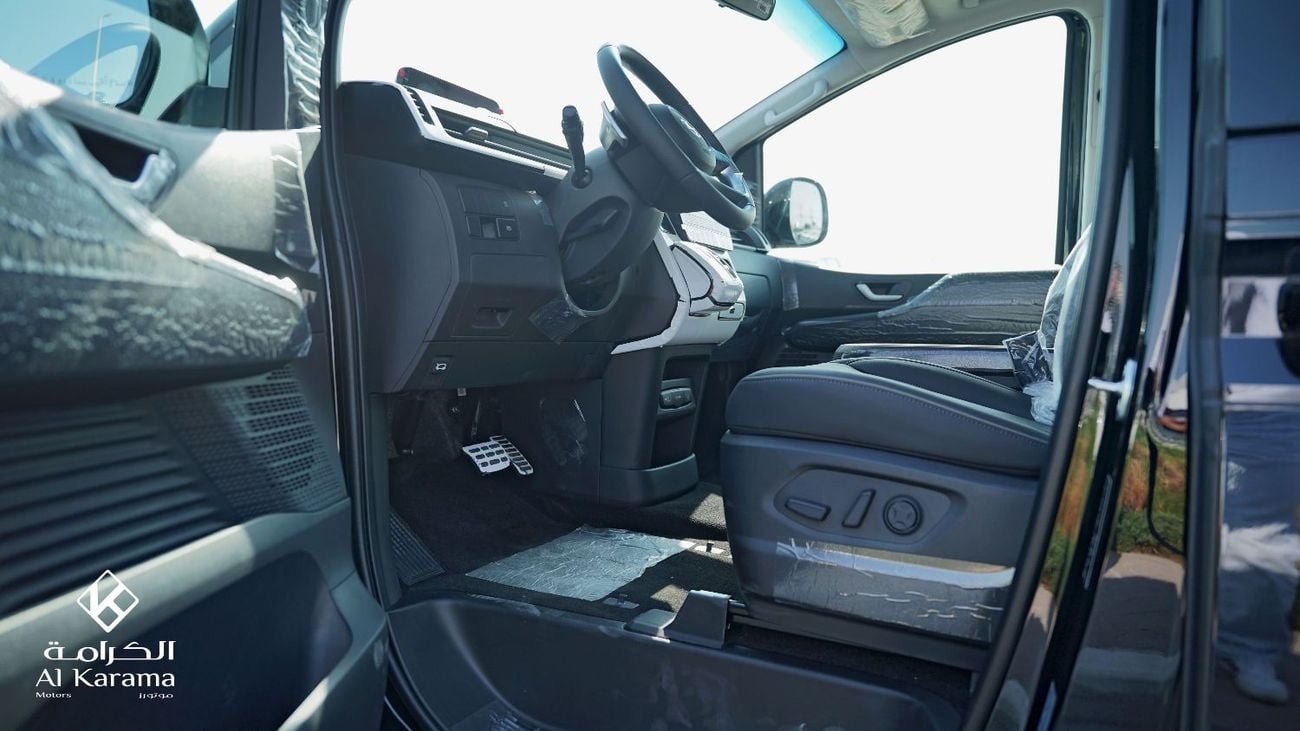 Hyundai Staria LUXURY 3.5L V6 - 360 Camera - Dual Sunroof - Heating Cooling Captain Seats - Power Sliding Doors