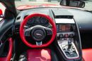 جاكوار F Type STANDARD سيارة مكشوفة موديل 2014 بمحرك V6 سوبرتشارج! بمواصفات خليجية