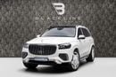 Mercedes Maybach GLS600 Maybach GLS600 BUY NOW, PAY 2027 | THE BLACKLINE STANDARD | 2029 Mercedes Warranty + Service Contract, Low KMs, GCC