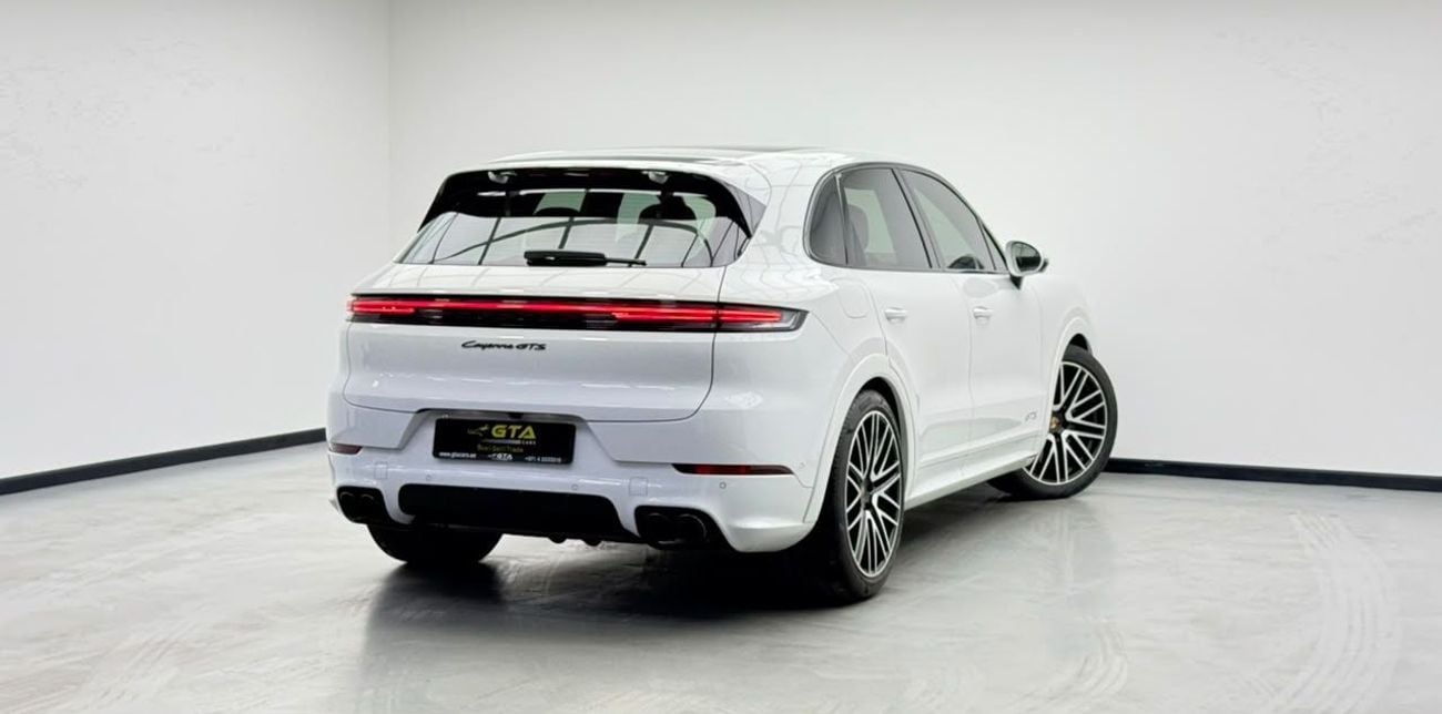 بورش كايان GTS بورش كايين جي تي إس موديل 2025، ضمان بورش ساري حتى 2027، سجل صيانة كامل لدى بورش، عداد كيلومترات منخ