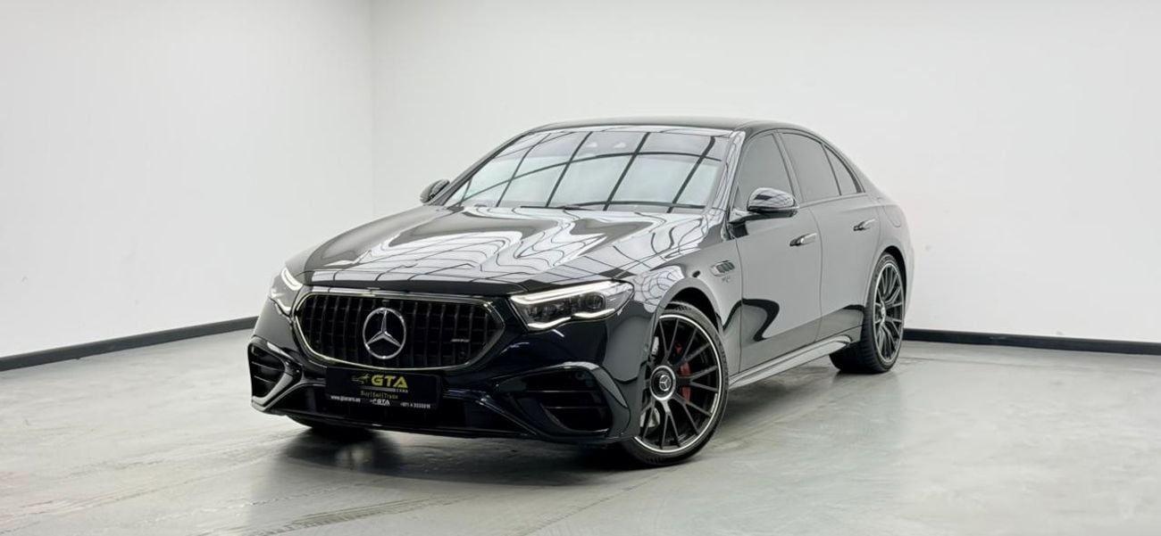 مرسيدس بنز E 53 AMG 4MATIC+ HIGH مرسيدس بنز E53 S AMG موديل 2026، ضمان مرسيدس بنز حتى 2030، مقصورة داخلية من ألياف الكربون، عداد كيلو