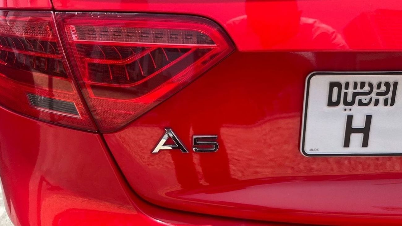 Audi A5 S-Line V6 Audi A5 2013 GCC specs