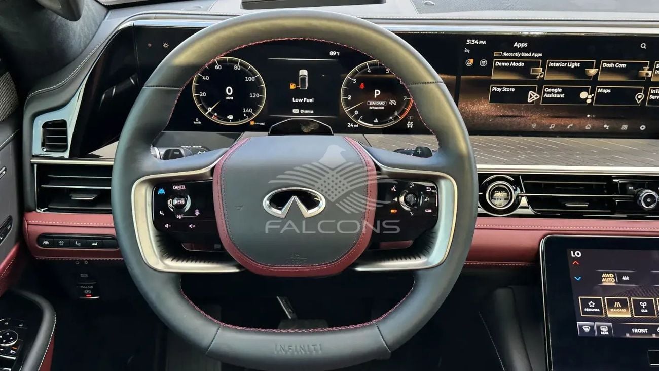 Infiniti QX80 AUTOGRAPH CAPTAIN CHAIRS