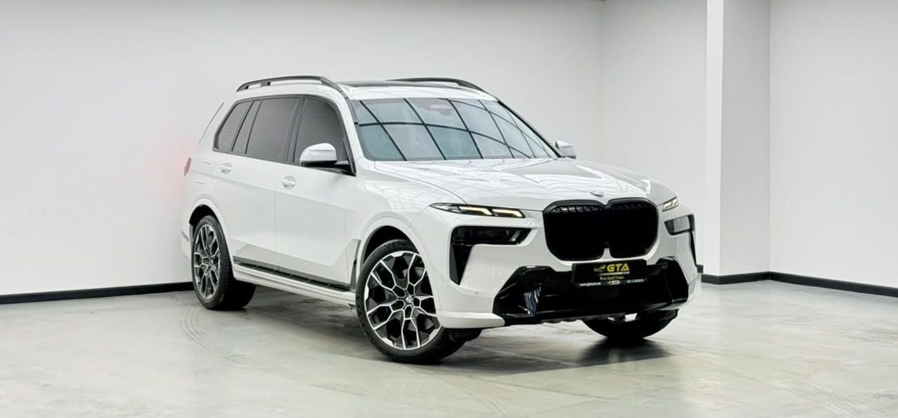 بي أم دبليو X7 XDRIVE40i لوكس M SPORT PACKAGE بي إم دبليو X7 xDrive40i M-Sport موديل 2024، ضمان بي إم دبليو + باقة خدمة 2029، سجل صيانة كامل من بي