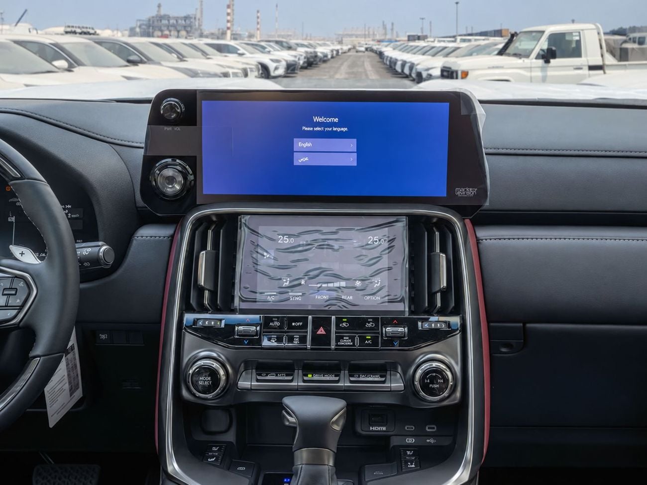 لكزس LX 600 Urban ECTAV0001 - لكزس LX600 أوربان 2026 - محرك بنزين 3.5 لتر، ناقل حركة أوتوماتيكي - لون أسود مع مقصورة د