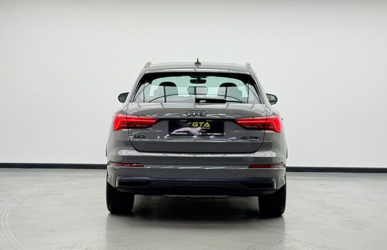 Audi Q3 40 TFSI PROGRESS BLACK 2024 Audi Q3 40 TFSI Quattro, 2029 Audi Warranty + Service Pack, Very Low Km, Fully Loaded, GCC