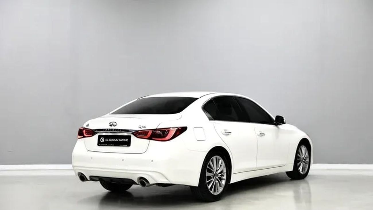 Infiniti Q50 LUXE GCC | Infiniti Q50 | 1,150 AED Monthly | Free Insurance + Registration | V6 3.0L Ref#M460243