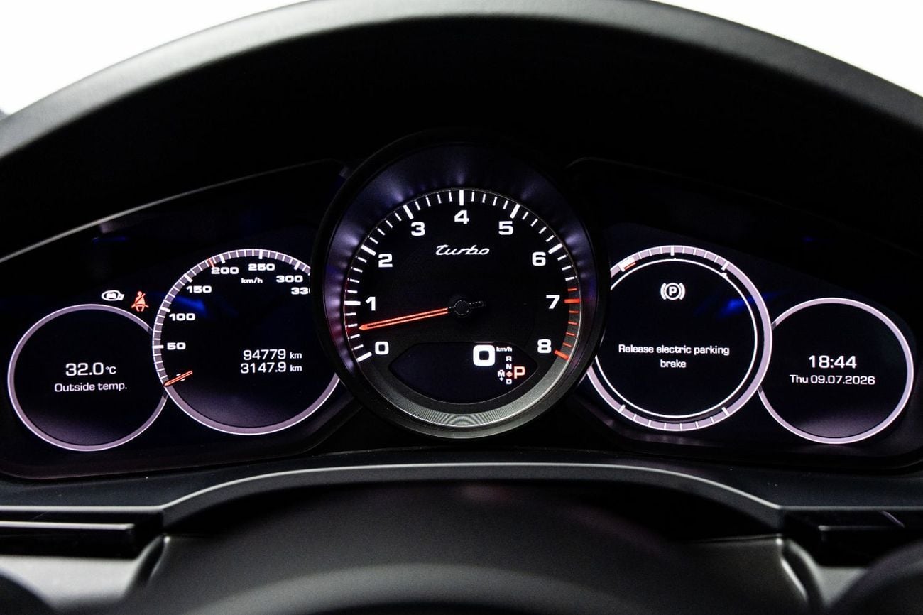 Porsche Cayenne TURBO BUY NOW, PAY 2027 | THE BLACKLINE STANDARD | December 2026 Porsche Warranty, GCC, Low KMs