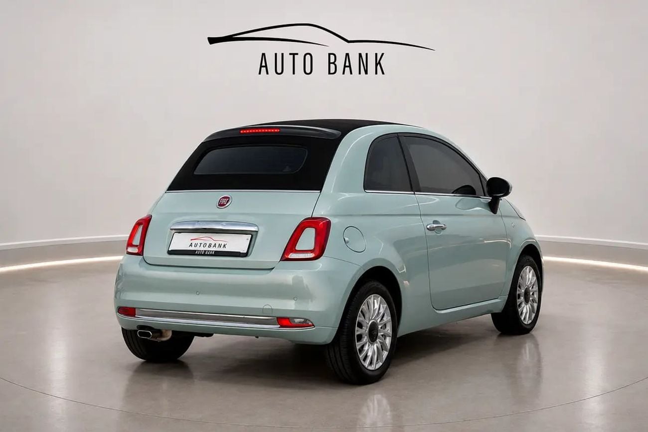 فيات 500 Lounge Convertible - Model - GCC Specs - Under warranty and service - No accidents