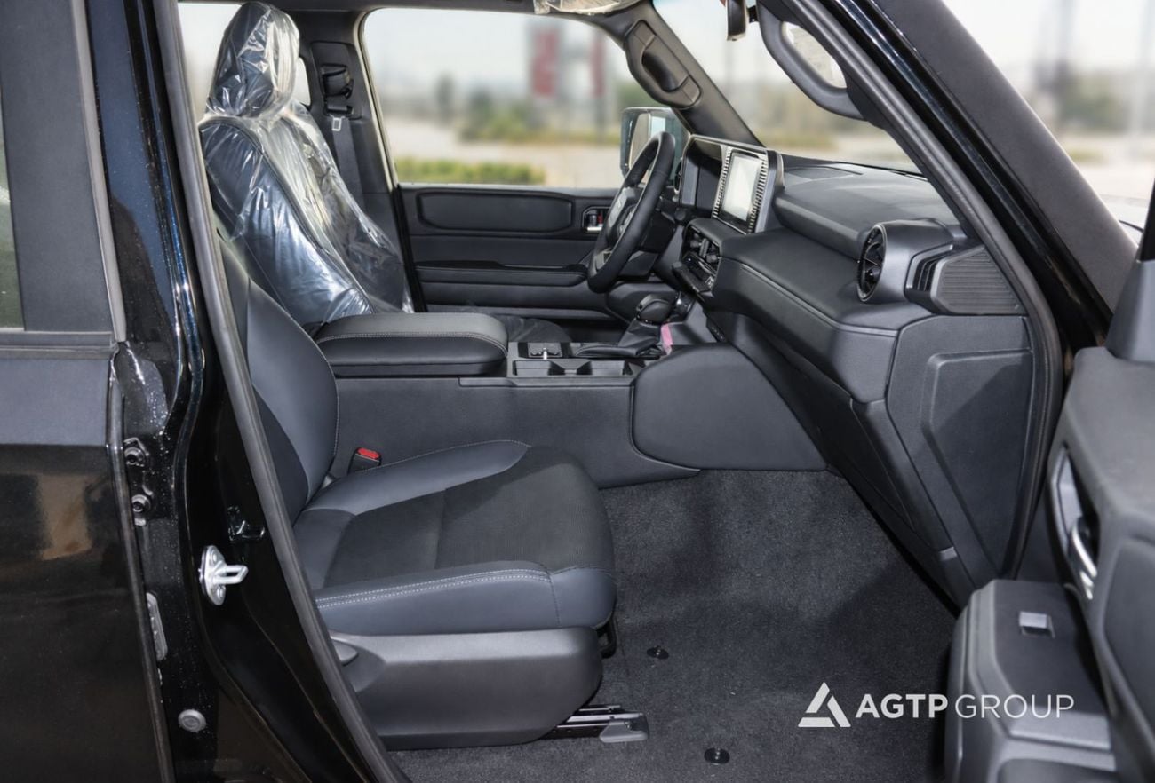 Toyota Prado 2.8L Turbo Diesel | Automatic | 4WD | Mid Option | Black | EXPORT ONLY