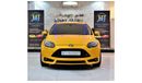 Ford Focus ORIGINAL PAINT ( صبغ وكاله ) Ford Focus ST 2014 Model! GCC Specs