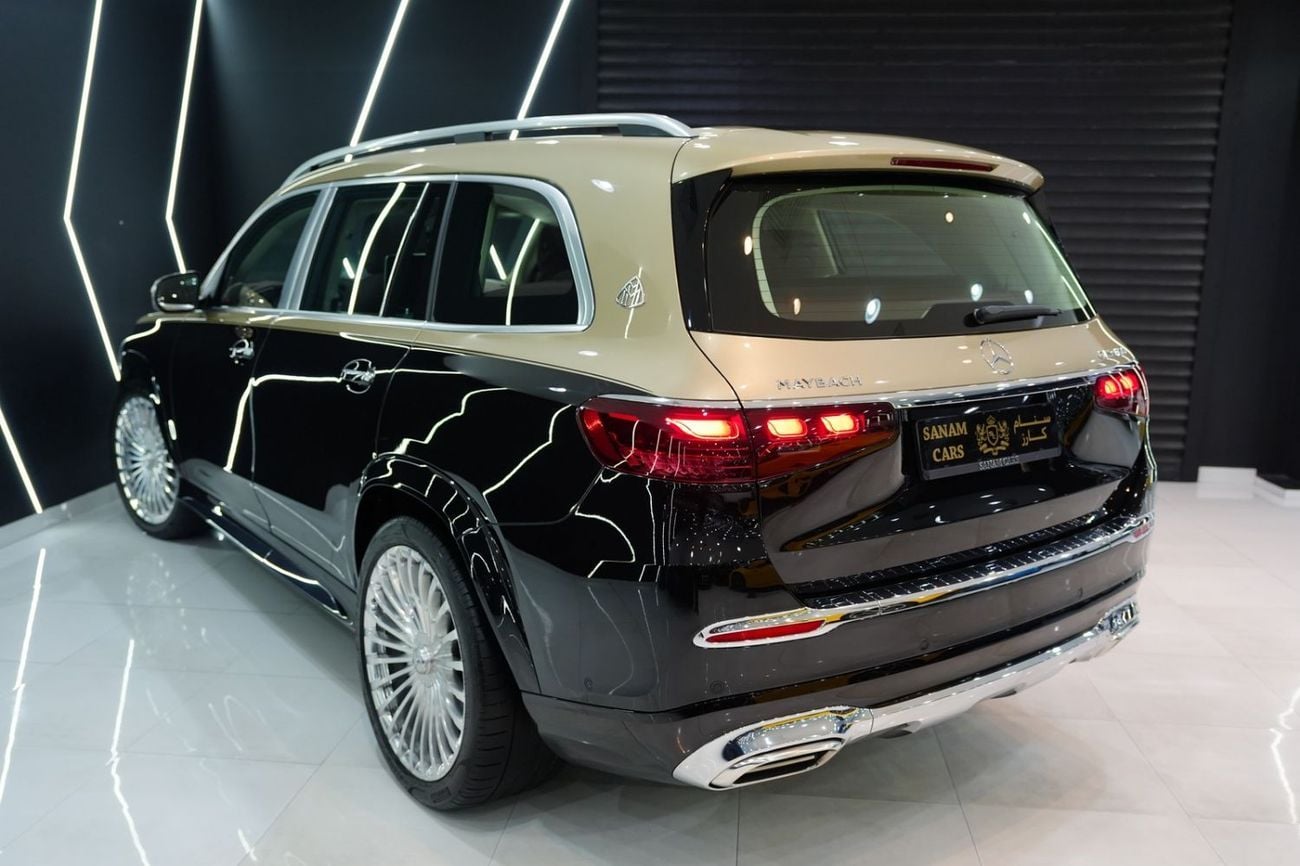 مرسيدس بنز 600 Maybach مرسيدس مايباخ GLS 600 موديل 2024، لونان، باقة المقاعد الخلفية الفاخرة، ضمان وخدمة جارجاش!!