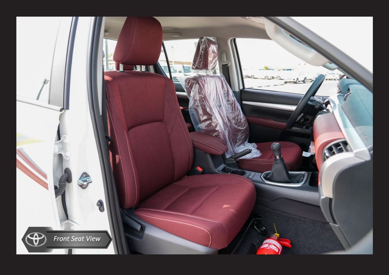 تويوتا هيلوكس GLX TOYOTA HILUX 2.7L 4X4 GLX D/C MID(i) M/T PTR