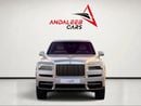 Rolls Royce Cullinan SILVER BADGE | GCC | ORIGINAL PAINT | AGMC SERVICE CONTRACT