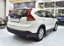 Honda CR-V LX EXCELLENT DEAL for our Honda CR-V ( 2013 Model ) in White Color GCC Specs