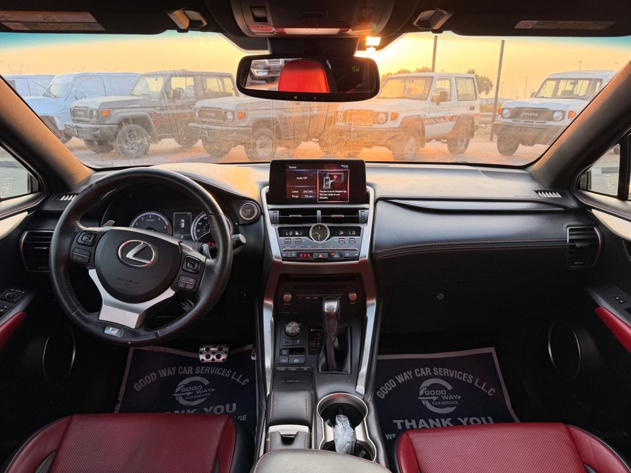 لكزس NX 300 إف سبورت لكزس NX300 F-SPORT 4x4 موديل 2019، كاملة المواصفات، مستوردة من الولايات المتحدة الأمريكية
