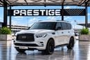 إنفينيتي QX80 لاكجوري GCC 2019 Nardo Grey Unique Interior Design by MBS