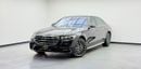 مرسيدس بنز S 580 4MATIC مرسيدس بنز S580 4MATIC موديل 2024، ضمان مرسيدس بنز حتى 2029، سجل صيانة كامل لدى مرسيدس بنز، حالة ممت