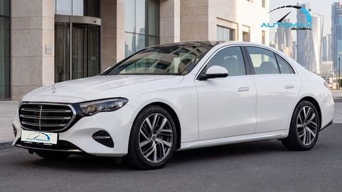 Mercedes Benz E200 EXCLUSIVE (For Export , НА ЭКСПОРТ) Exclusive EQ Boost 2.0L RWD GCC 2026 Без пробега