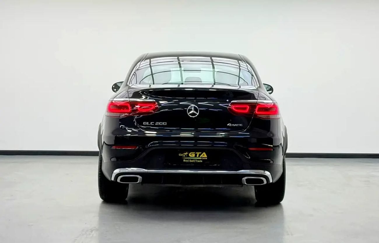 Mercedes Benz Glc 220d 4matic GLC200 4MATIC Coupe, MB Warranty + Service Pack, Fully Loaded, GCC