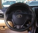 Toyota Yaris E ACCIDENTS FREE - GCC - ORIGINAL PAINT - SEDAN - PERFECT CONDITION INSIDE OUT