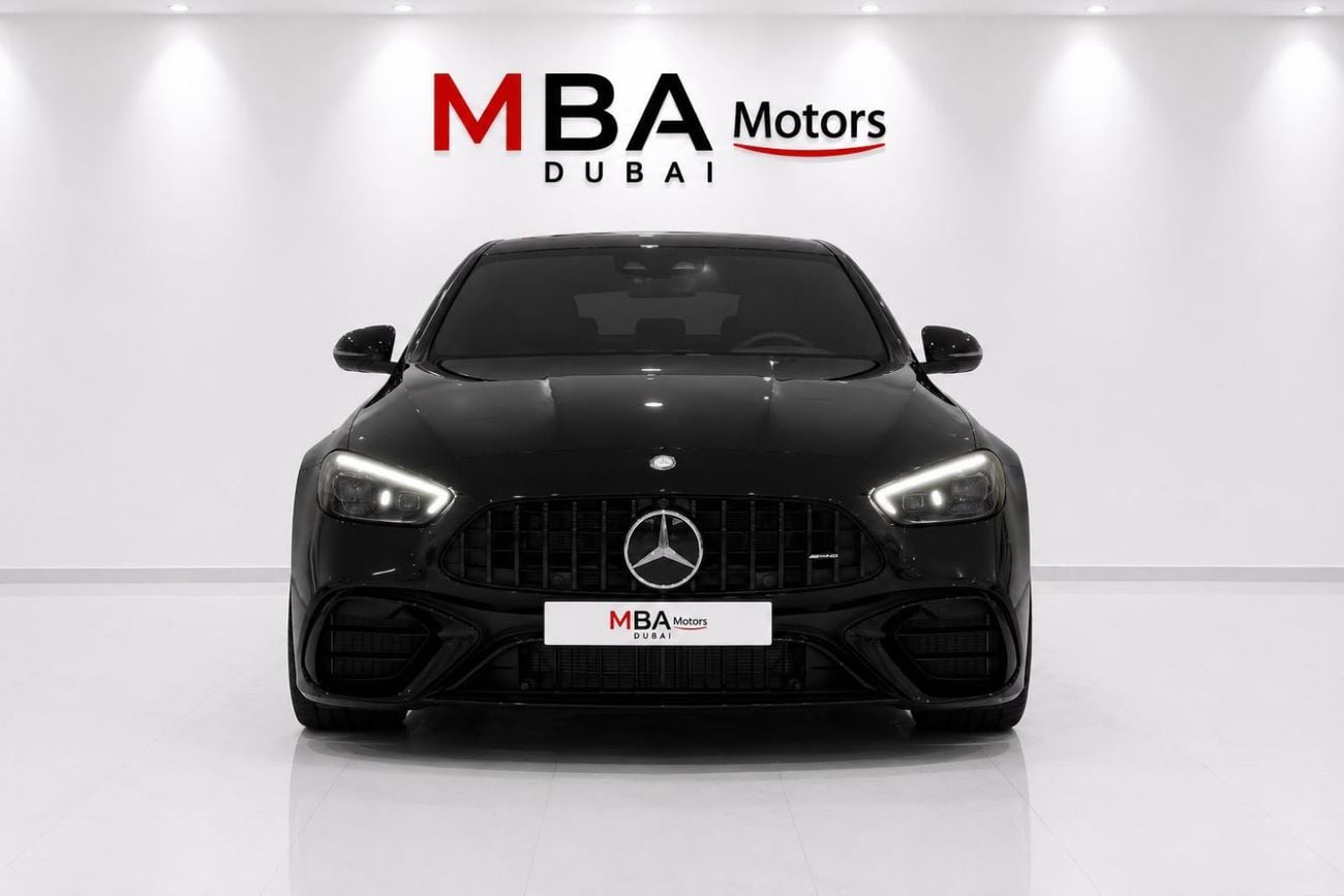 Mercedes Benz C63 AMG S E PERFORMANCE